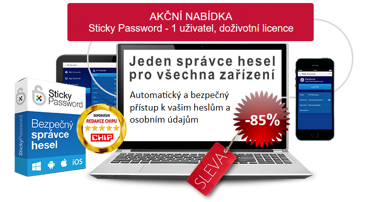 Sticky Password - akce | SOFE.cz